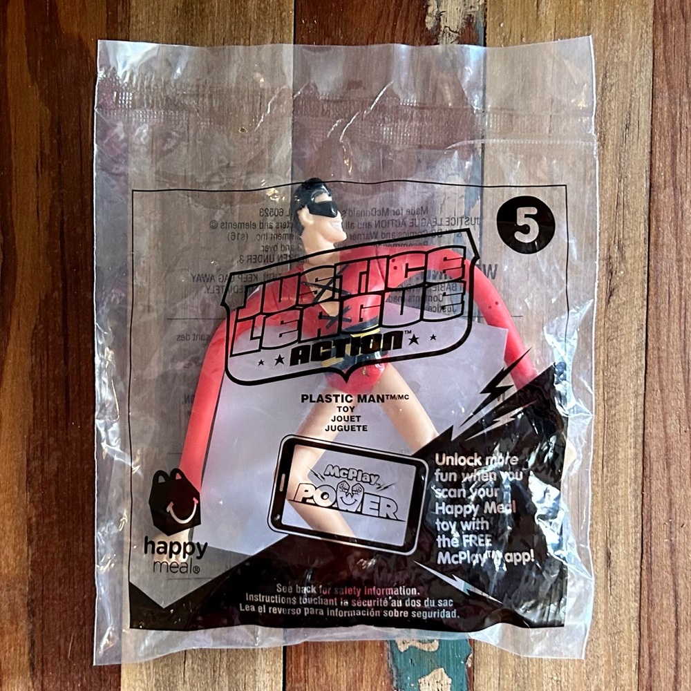 Plastic Man Happy Meal Toy🍔